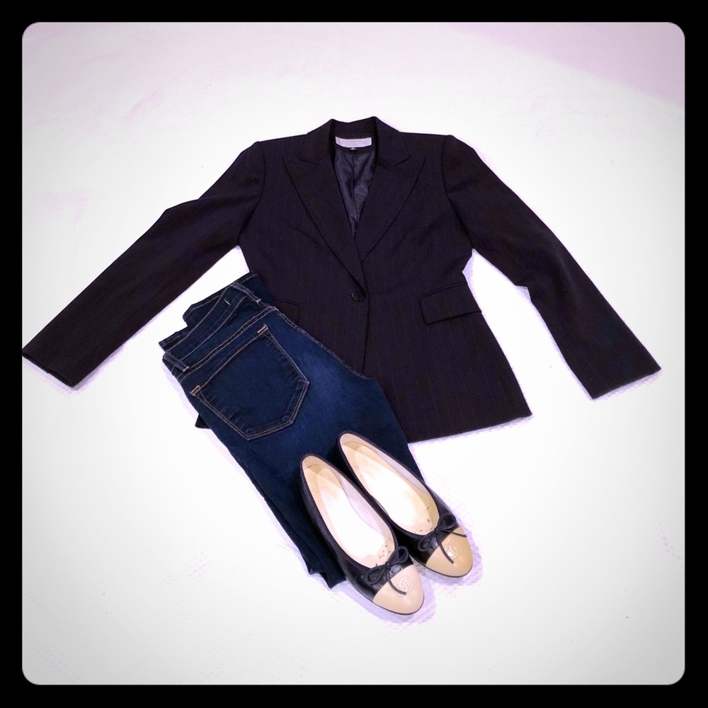 Tahari Blazer - navy